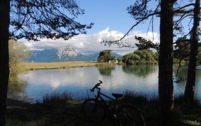 une nuit en bivouac au lac Saint-Apollinaire (avec vue sur le lac de Serre Ponçon)